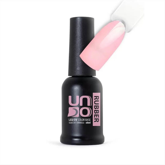 Uno Professional Base Coat / Primer / Top Coat for Semi-Permanent Nail Polish Rubber 8ml