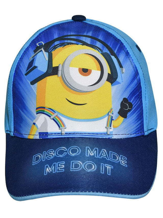 Stamion Kids' Hat Jockey Minions Light Blue