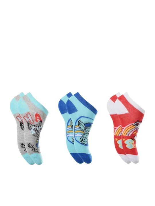 Paw Patrol Kids' Ankle Socks Colorful 3 Pairs