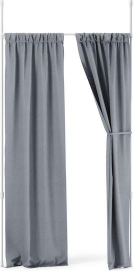 Umbra Сгъваемо Металик Корниз Anywhere Φ2.5мм 91-167cm Бял
