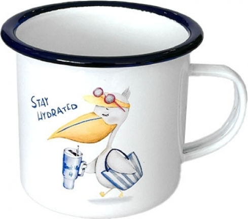 Κουπα Εμαγιε Greek Me Up 360ml Pelican Tct11306