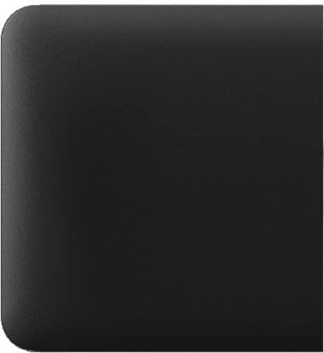 Πρόσοψη Lightswitch Ajax Sidebutton Black 1-gang/2-way