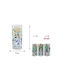 ForHome Set Gläser Wasser aus Glas 270ml 6Stück