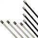 Δεματικά Καλωδίων Πλαστικά 370mmx4.6mm σε Ασημί χρώμα (50τμχ) (28930-004)