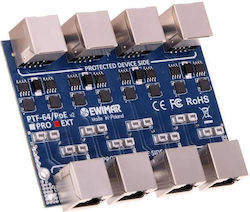 4-Kanal Lan-Überspannungsschutzmodul Gigabit Ethernet Ewimar Ptf-64-ext/poe