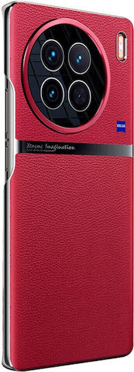 Mad Mask Inner Edge Back Cover Δερματίνης / Σιλικόνης Κόκκινο (Vivo X90 Pro)