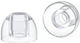 Set de 2 Acoperiri din Silicon Transparent pentru Căști L de Înlocuire