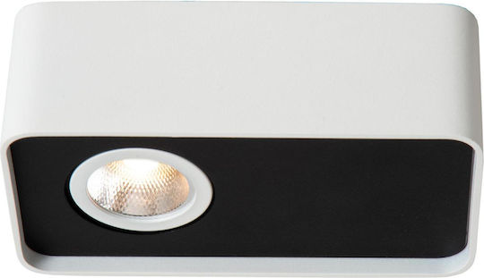 Lucide Lightning Angular Единично LED Спот в Бял Цвят