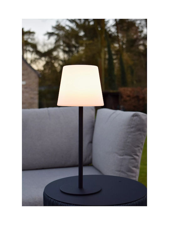 Lucide Lightning Tyon Πορτατίφ LED με Λευκό Καπ...