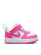 Court Borough Παιδικά Sneakers με Σκρατς Λευκά DV5458-123