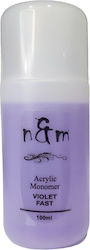 N&m Violet Fast Acrylic Monomer Υγρό Ακρυλικού 100ml