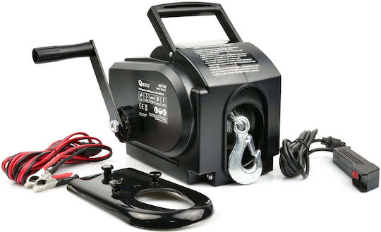 Geko Electric Troliu Auto 4x4 12V cu Capacitate de Tracțiune 907kg