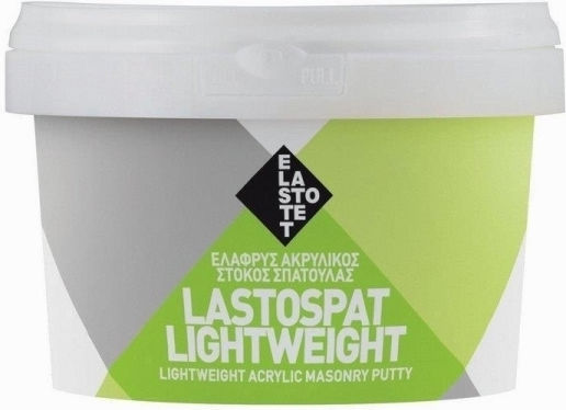 Elastotet Lastospat Lightweight Chit de spumă Acrilic Alb 1lt