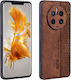 Imprinted Series Back Cover Δερματίνης / Σιλικόνης Καφέ (Huawei Mate 50 Pro)