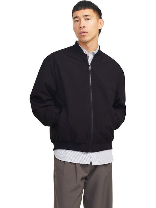 Jack & Jones Μπουφάν Bomber Μαύρο