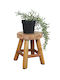 Табуретка Дневна стая Дърво Teak 15x15x19бр
