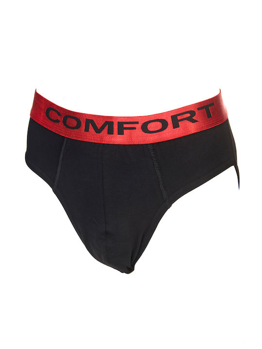 Comfort Herren Slips Rot 1Packung