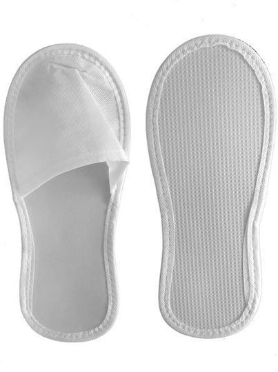 Open Disposable Non-Woven Slippers 1 Pair