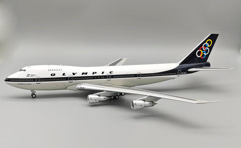 Metal Model Airplane Scale 1/200 Olympic Airways Boeing 747-212b