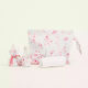 Handmade Oil Set Pouch Almond Blossom Design 336216 Ntampoudis Ntm-336216