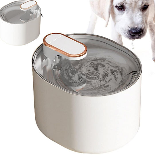 Automatic Plastic Water Fountain for Dog & Cat 3L