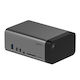 Belkin 11-in-1 Pro GaN Dock USB-C Docking Station with HDMI 4K PD Ethernet and Support for 3 Monitors Gray