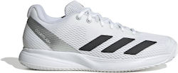 adidas Courtflash Speed 2 Ανδρικά Παπούτσια Τένις Λευκά