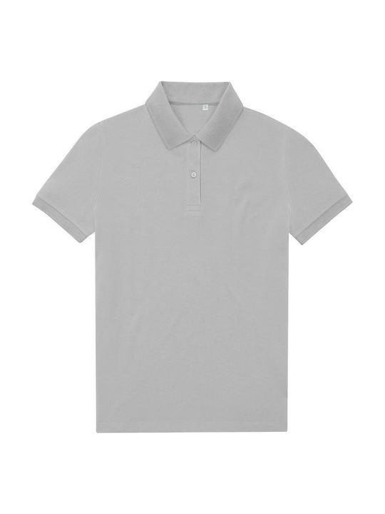 B&C Дамска рекламна поло тениска Pacific Grey