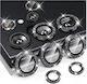 Samsung Galaxy S25 Ultra 5G Enkay Camera Protection Rings Black