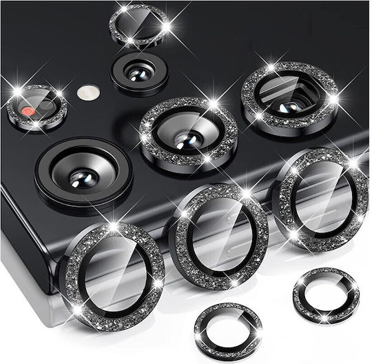 Samsung Galaxy S25 Ultra 5G Enkay Camera Protection Rings Black