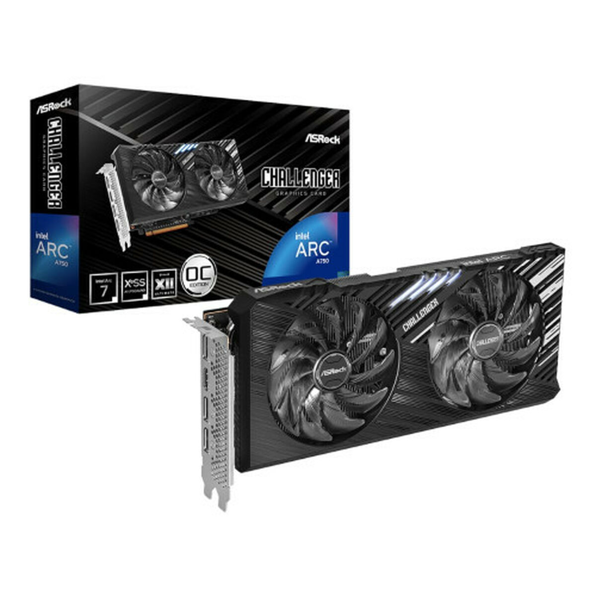 ASRock ARC A750 8GB GDDR6 Challenger SE OC Κάρτα Γραφικών