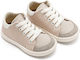 Babywalker Βαπτιστικά Υφασμάτινα Sneakers Μπεζ