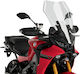 Puig Touring Motorcycle Windshield & Windscreen Transparent Visor for Yamaha Tracer 9 GT 3762W