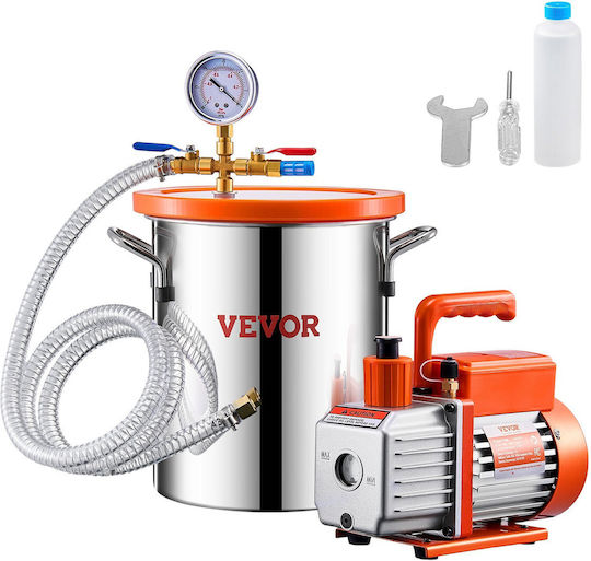 Vevor 1.5 Gallon Vacuum Chamber Kit 3.5 CFM Single Stage Pump