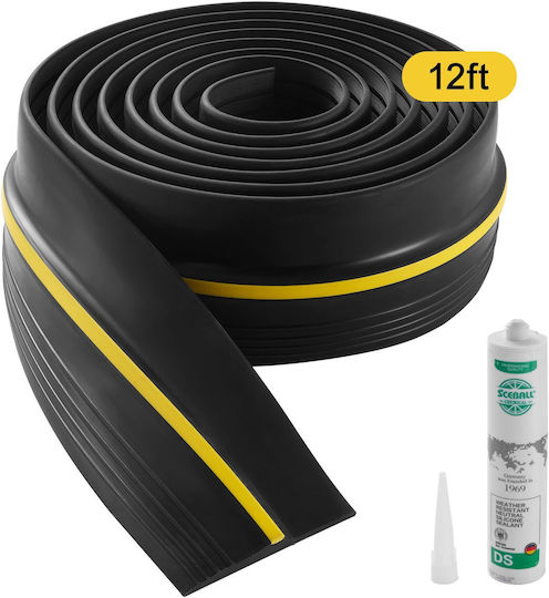 Vevor Garage Door Threshold Sealing Strip 12 Ft Universal Bottom Waterproof PVC