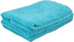 Ma Fra Double Face Car Microfiber Cloths For Cleaning And Polishing Light Blue 40x40cm 2 Pieces