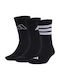 adidas Logo Athletic Socks Black / White 3 Pairs