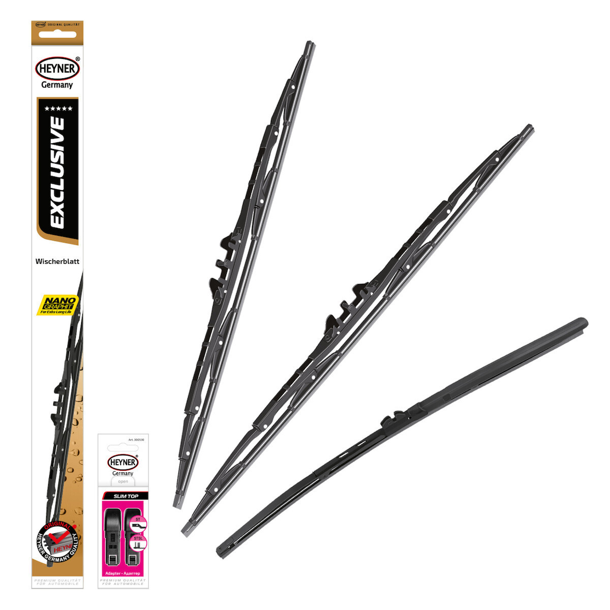 Heyner 13" Rear Wiper Blade – Direct Fit For Skoda Kodiaq 2017-2020 (33cm, J-Hook, Part 13G)