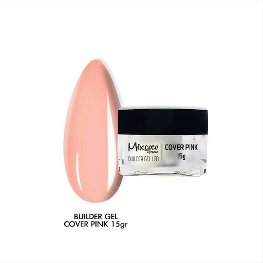 Mixcoco Constructor Gel Gel pentru Unghii Roz 15gr