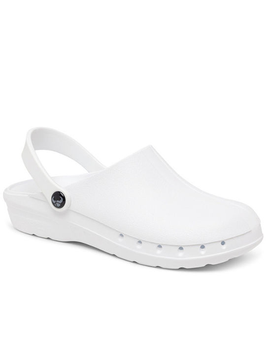 Suecos Anatomic Clogs White