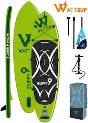 Wattsup Guppy 9'' Φουσκωτή Σανίδα SUP Πράσινο/Μαύρο