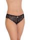 Femeie Brazilia cu Dantelă Black