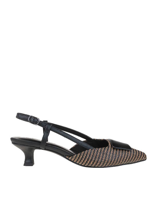 Marco Tozzi Pumps mit flachem Absatz Schwarz