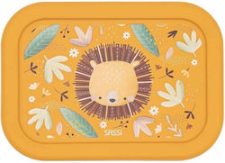 Sassi Junior Lion Lion Kinderlebensmittelbehälter Orange