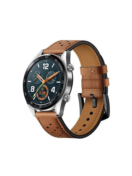 Curea Piele Maro (Amazfit Stratos 2s/3)