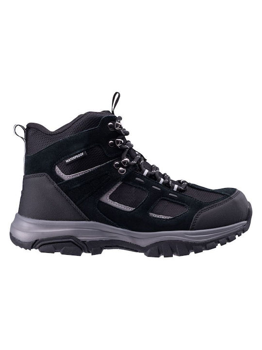 Hi-Tec Men's Hiking Waterproof Black Boots