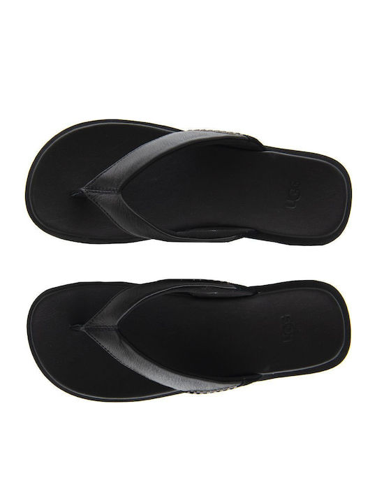 UGG Seaside Men's Flip Flops Black