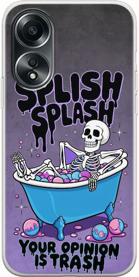 Splish Splash Oppo A78 4g Flexible TPU Transparent Silicone