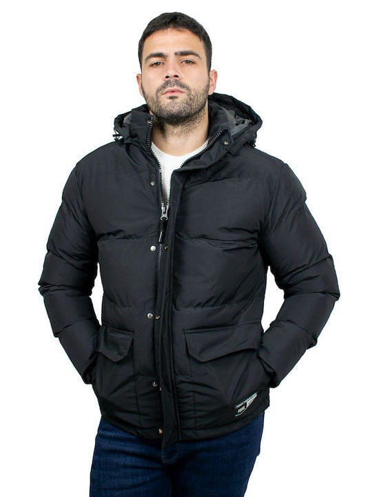 Van Hipster Jacket Puffer BLACK