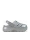 adidas Adilette Γυναικεία Σαμπό Ασημί